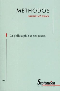 La philosophie et ses textes t.1