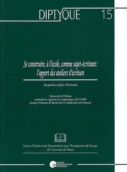 Se construire à l'école comme sujet-écrivant : l'apport des ateliers d'écriture