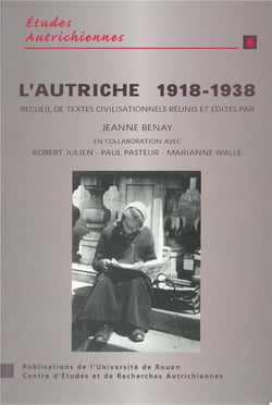 L'Autriche,1918-1938 : recueil de textes civilisationnels