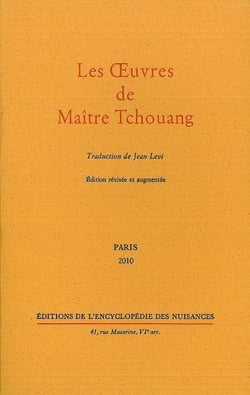 Les Oeuvres de Maitre Tchouang