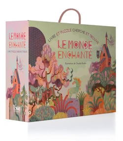 Livre et puzzle cherche et trouve : Le monde enchanté