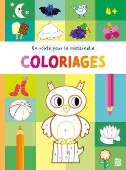 En route pour la maternelle : Coloriages 4+