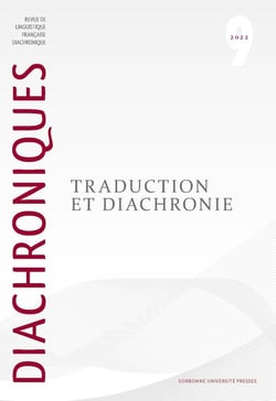 Diachroniques n.9 : traduction et diachronie