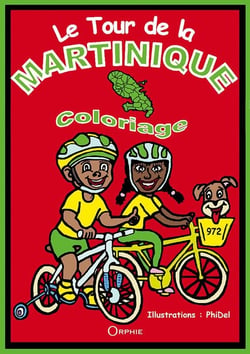 Le tour de la martinique - coloriage
