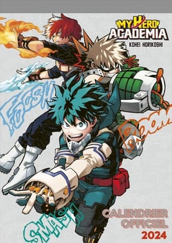 My hero Academia : Calendrier (édition 2024)