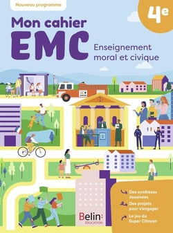 Cahier Enseignement moral et civique, 4ème