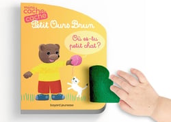 Mini cache-cache Petit Ours Brun : où es-tu petit chat ?