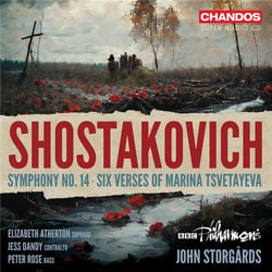 Shostakovich: Symphony No. 14- Six Verses of Marina Tsvetayeva