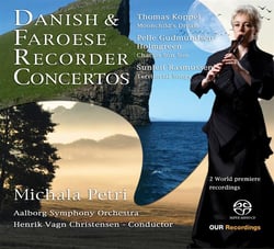 Concertos du Danemark et des Îles Féroé pour flûte - CD