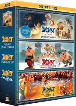 Astérix - Le Secret de la Potion Magique + Le Domaine des Dieux + Astérix et les Vikings
