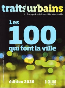 Traits Urbains n°155/156 : Les 100 qui font la ville - édition 2026 - Décembre 2025/Janvier 2026