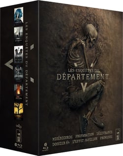 Les Enquêtes du Département V : Miséricorde + Profanation + Délivrance + Dossier 64 + L'Effet papillon - Blu-ray