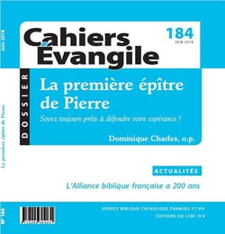 CE-184 La première épître de Pierre