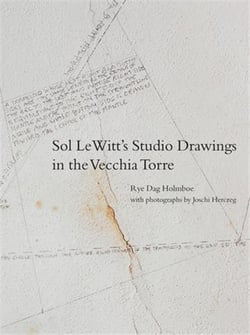 Sol LeWitts studio drawings in the vecchia torre