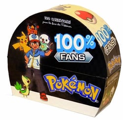 Pokémon - 100% fans - coffret