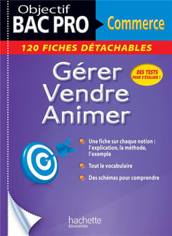 Objectif bac pro - commerce - fiches