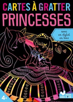 Cartes à gratter - Princesses