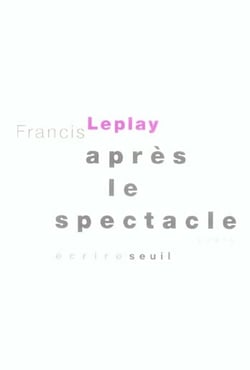 Après le spectacle