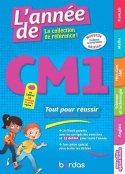 L'année de : CM1 : toutes les matières (édition 2020)