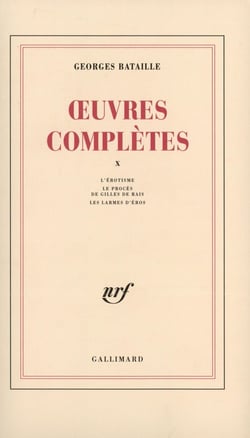 Oeuvres complètes Tome 10