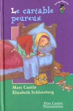 Le cartable peureux - illustrations, couleur