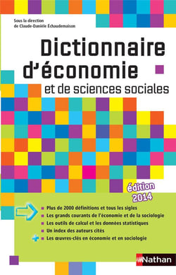 Dictionnaire D'économie Et De Sciences Sociales