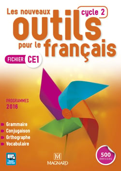 Les nouveaux outils pour le français : cycle 2 - CE1 - fichier (programmes 2016)