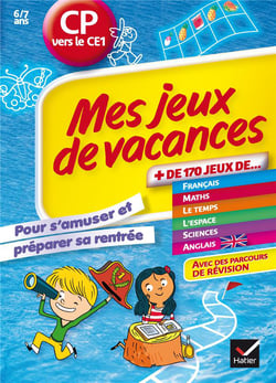 Mon cahier de jeux et de révisions - du cp au ce1