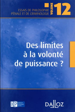 ESSAIS DE PHILOSOPHIE PENALE ET DE CRIMINOLOGIE T12