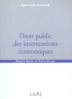 Droit public des interventions économiques