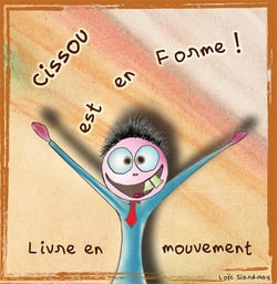 Cissou est en forme - livre en mouvement