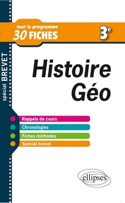 Histoire-Géographie - 3e - 30 fiches