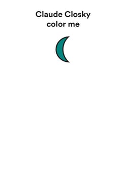 Color me - claude closky