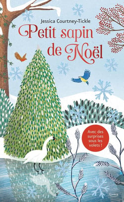 Petit sapin de Noël : Avec des surprises sous les volets !