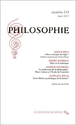 Revue Philosophie n.133