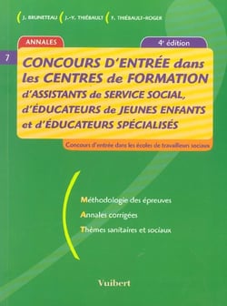 Concours entree centres formation assistants service social, educateurs - 4e edition
