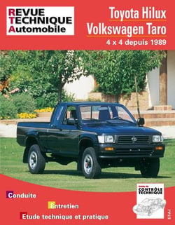 Toyota hilux, volkswagen taro - tous modeles 4 x 4 depuis 1989