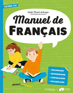 Manuel de français - CE1 - leçons