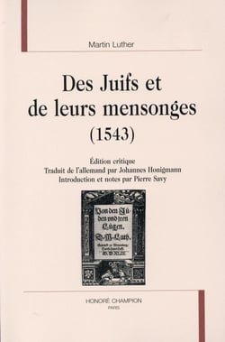 Des Juifs et de leurs mensonges