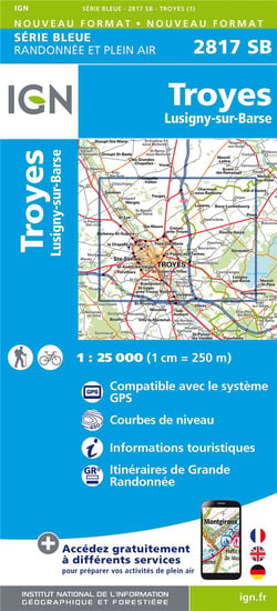 2817Sb Troyes/Lusigny-Sur-Barse