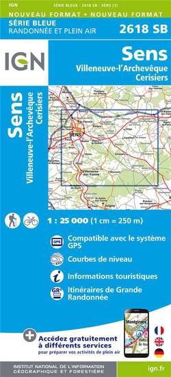 2618Sb Sens.Villeneuve-L'Archevêque.Cerisiers