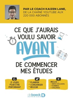 Ce que j'aurais voulu savoir avant de commencer mes études : 21 jours pour être performant