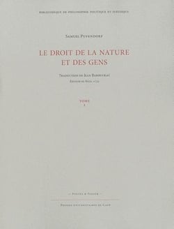 Le droit de la nature et des gens Tome 1