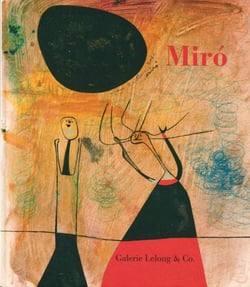 Miró : femmes, oiseaux et monstres - oeuvres de 1930-1950
