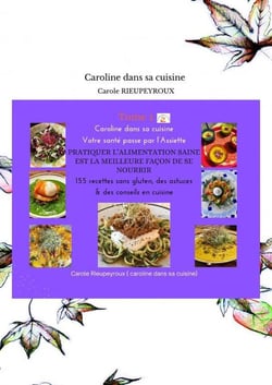 Caroline dans sa cuisine