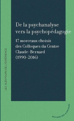 De la psychanalyse vers la psychopédagogie
