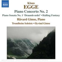 Klaus Egge Concerto Pour Piano N°2