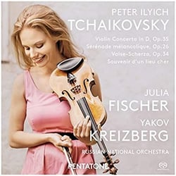 Concerto pour violon en ré majeur, op.35 - sérénade mélancolique, op.26 - valse-scherzo, op.34 - sou