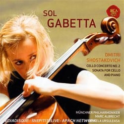 Chostakovitch : concerto pour violoncelle n°2 op.126 - sonate pour violoncelle & piano op.40