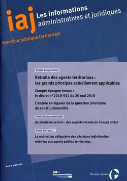 Retraite des agents territoriaux : les grands principes actuellement applicabl